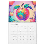 2026 année avec fruits Calendrier (Jan 2026)