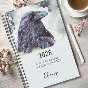 2026 Année du changement Symbolisme du corbeau