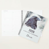 2026 Année du Changement Symbolisme du Corbeau (Devant avec enveloppe)