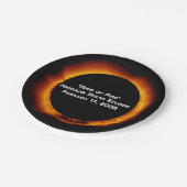 2026 Annular Ring of Fire Solar Eclipse Papieren Bordje (Gekanteld)