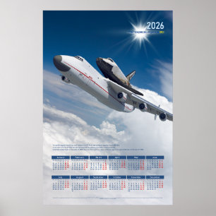 2026 Antonov An-225 Mriya-herdenkingsposter Agenda Poster