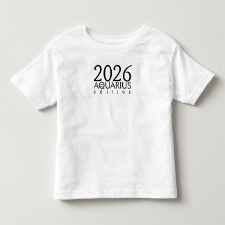 2026 Aquarius edition with symbol Kinder Shirts