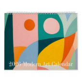 2026 Art moderne minimaliste Calendrier mural 12 m (Protection)