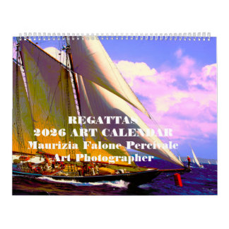 2026 ART Regatta's van Maurizia Falone Percivale Kalender