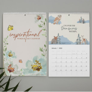 2026 Artiest Lorena Depante Quote 12 maanden US Kalender