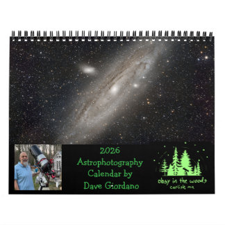 2026 Astrophotography Calendar by Dave Giordano Kalender
