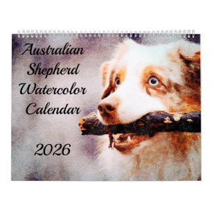 2026 Australian Shepherd Cattle Dogs Aussies Cadea Kalender