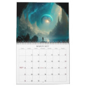 2026 Autres mondes Science Fiction Art Calendrier (Mar 2027)
