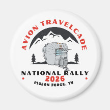 2026 AVION Travelcade Nationale Rally MAGNET
