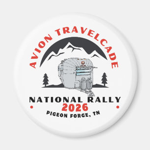 2026 AVION Travelcade Nationale Rally MAGNET Magneet