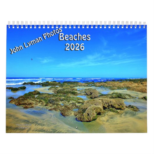 2026 Beaches Calendar Kalender (Hoes)