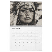 2026 Beautiful American Indian Artwork Kalender (Mar 2026)