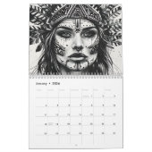 2026 Beautiful American Indian Artwork Kalender (Jan 2026)