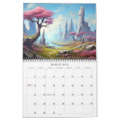 2026 Beaux paysages 2 Calendrier (Mar 2026)