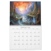2026 Beaux paysages 2 Calendrier (Feb 2026)