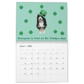 2026 Bernedoodle photo Calendar Kalender (Mar 2026)