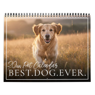 2026 Beste Hond Ooit Maak Je Eigen Foto Huisdier Kalender