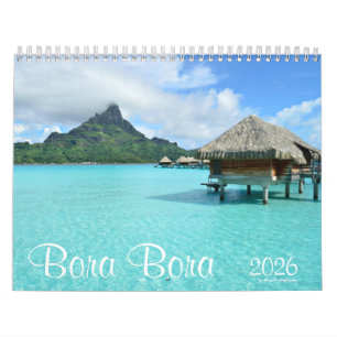 2026 Bora Bora landschapsfotografie Kalender