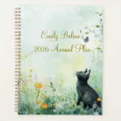 2026 Botanical Cat Planner | Minimal Cat Planner (Devant)