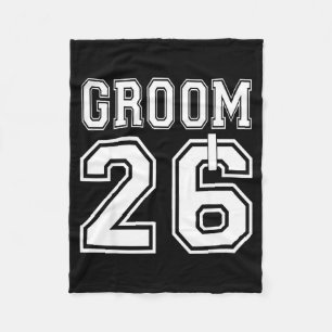 2026 Bruiloft Verloving Feest Matching Honeymoon Fleece Deken