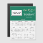 2026 Business Logo Mini Calendar (Voorkant / Achterkant)