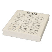 2026 Calendar #1 Four Rows, Three Columns Rubberstempel (Stempel)