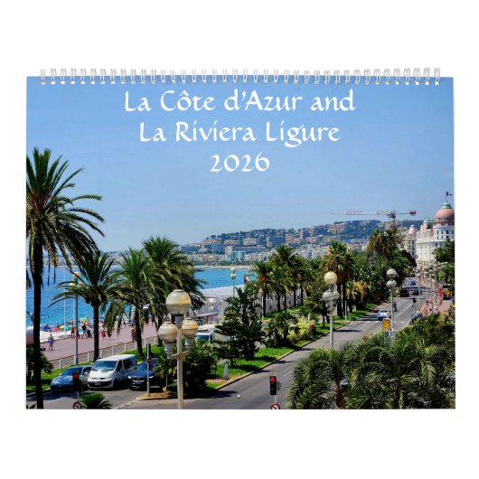 2026 Calendar French Riviera Kalender (Hoes)