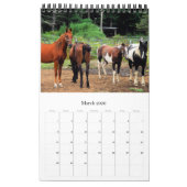 2026 Calendar Heathers Horses  Kalender (Mar 2026)