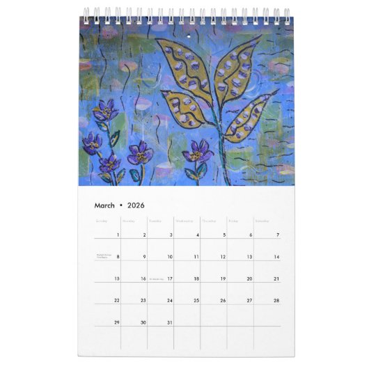 2026 Calendar Kalender (Mar 2026)