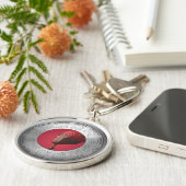 2026 Calendar Keychain Strawberry and Chocolate (Zijkant)