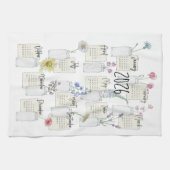 2026 Calendar Kitchen Tea Towel Theedoek (Horizontaal)