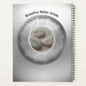 2026 Calendar Planner Quote Breathe Smile Relax  (Dos)