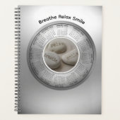 2026 Calendar Planner Quote Breathe Smile Relax  (Devant)