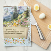 2026 Calendar Towel Alps Mountains Proverbs Theedoek (Quarter Fold)
