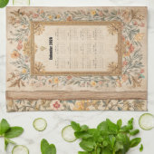 2026 Calendar Towel Ten Commandments Monastic  Theedoek (Gevouwen)