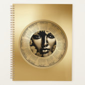 2026 Calendar Woman's Gold Face Planner (Devant)