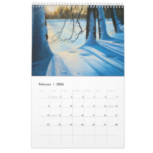 2026 Calendrier Design - Lukian Art Peinture