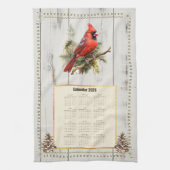 2026 Calendrier Serviette Cardinal (Vertical)