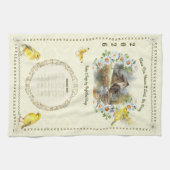 2026 Calendrier Serviette Cuisine Maison de prière (Horizontal)