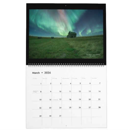 2026 CDSWXC Calendar by Josh Frye.. Kalender (Mar 2026)