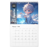 2026 Chibi Schattigee dierenriemkalender – Kawaii  Kalender (Feb 2026)