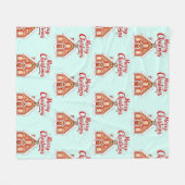 2026 Christmas House Fleece Blanket (Voorkant (Horizontaal))