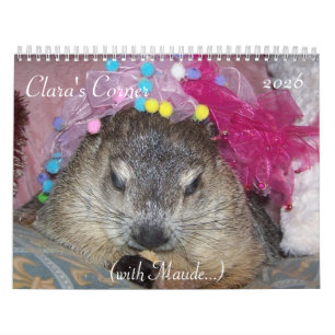 2026 Clara's Corner Groundhog-agenda A Kalender