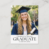 2026 Classic Graduation Invitation Mini Card (Devant)