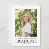 2026 Commencement Ceremony Invitation Photo Card (Devant)