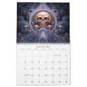 2026 Cosmic Darkness Surreal Horror Kalender (Jan 2027)