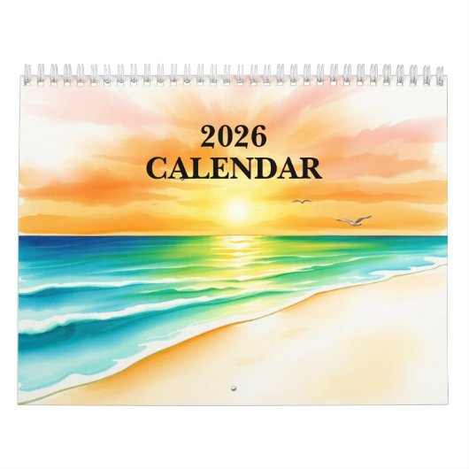 2026 Custom Photo Calendar Kalender (Hoes)