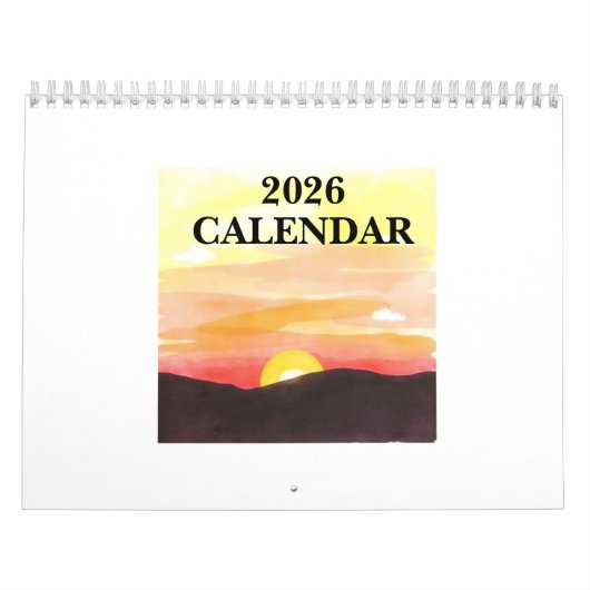 2026 Custom Photo Calendar Kalender (Hoes)