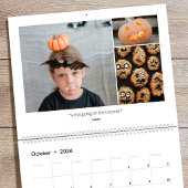 2026 Custom Photo Family Quotes & Funny Sayings Kalender