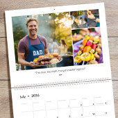 2026 Custom Photo Family Quotes & Funny Sayings Kalender
